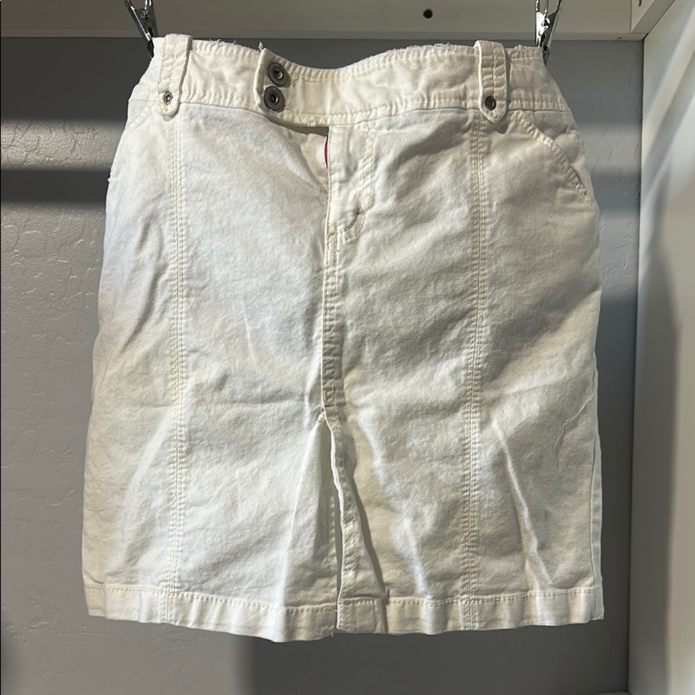 No.179 American Eagle Outfitters White Midi Skirt